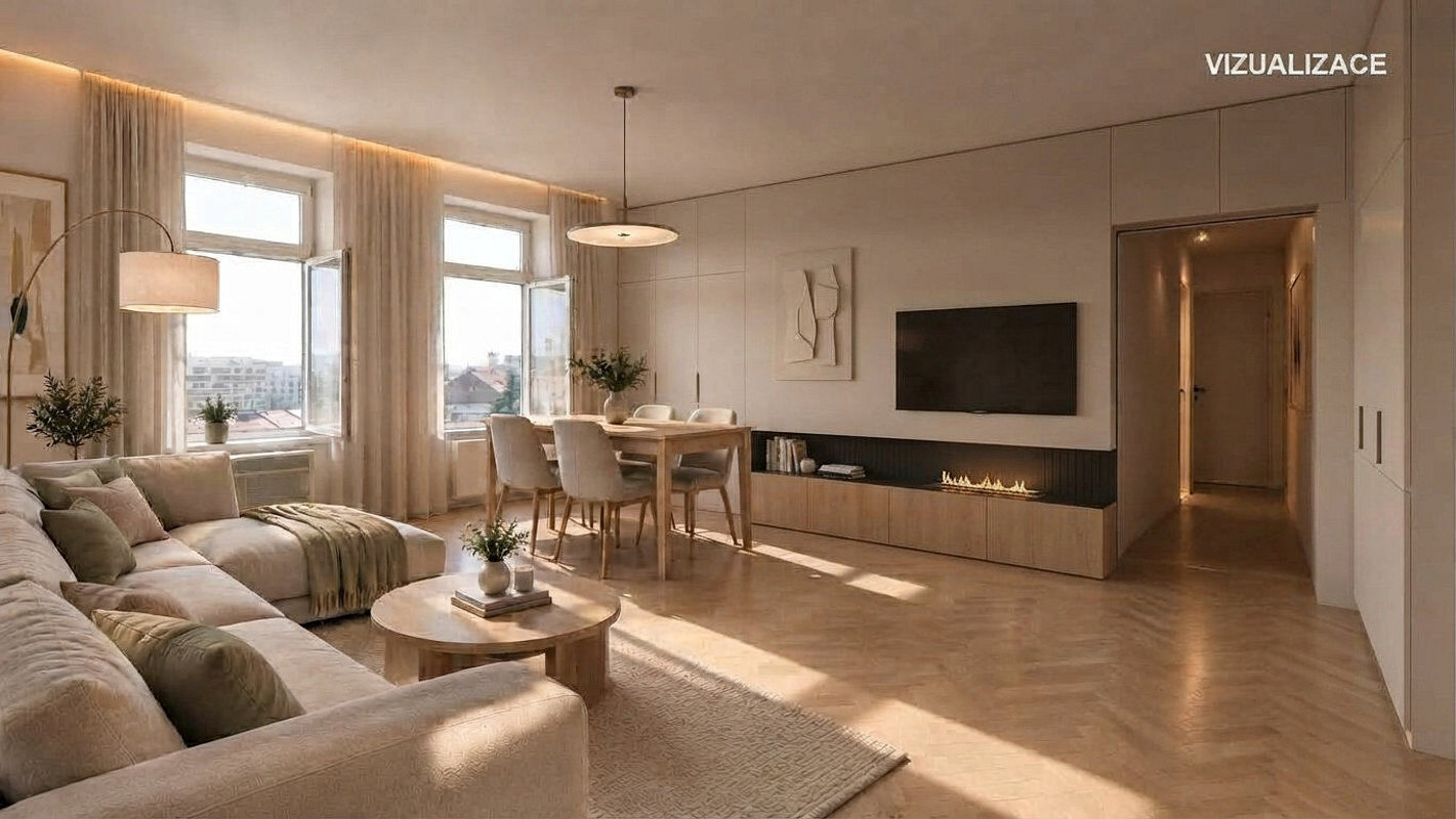 Prodej bytu 2+1 53 m²