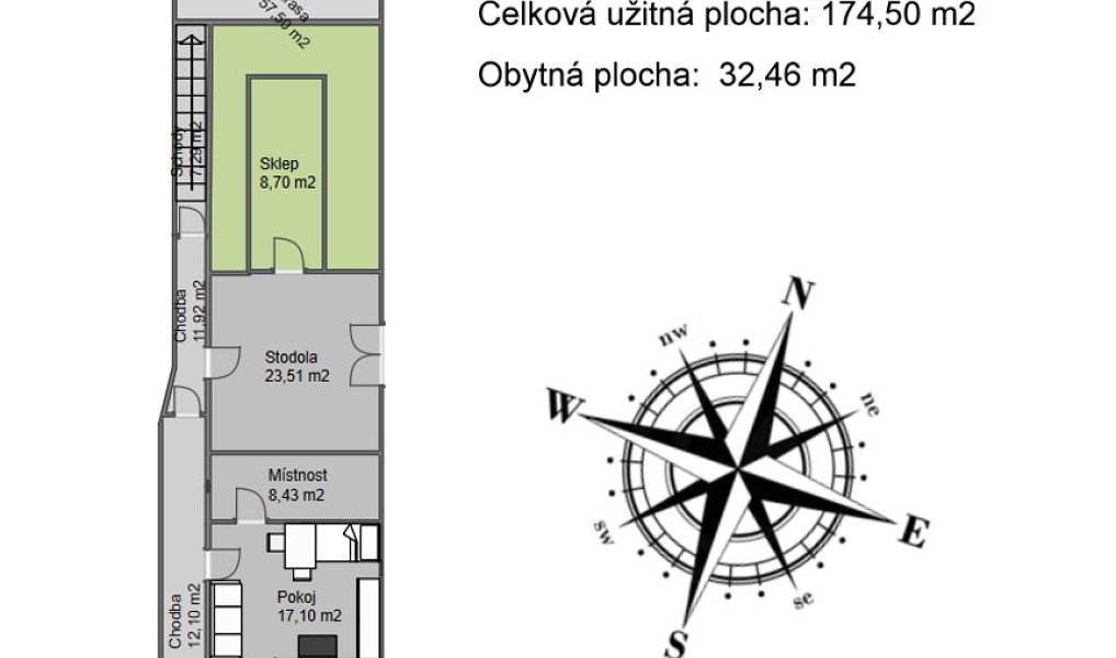 Prodej chaty/chalupy 1 140 m² s pozemkem 340 m², Kyjov – náhled fotky 3