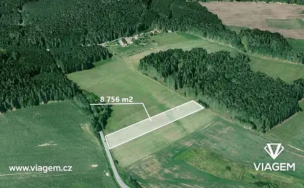 Prodej pole 2 334 m², Slabčice, okres Písek