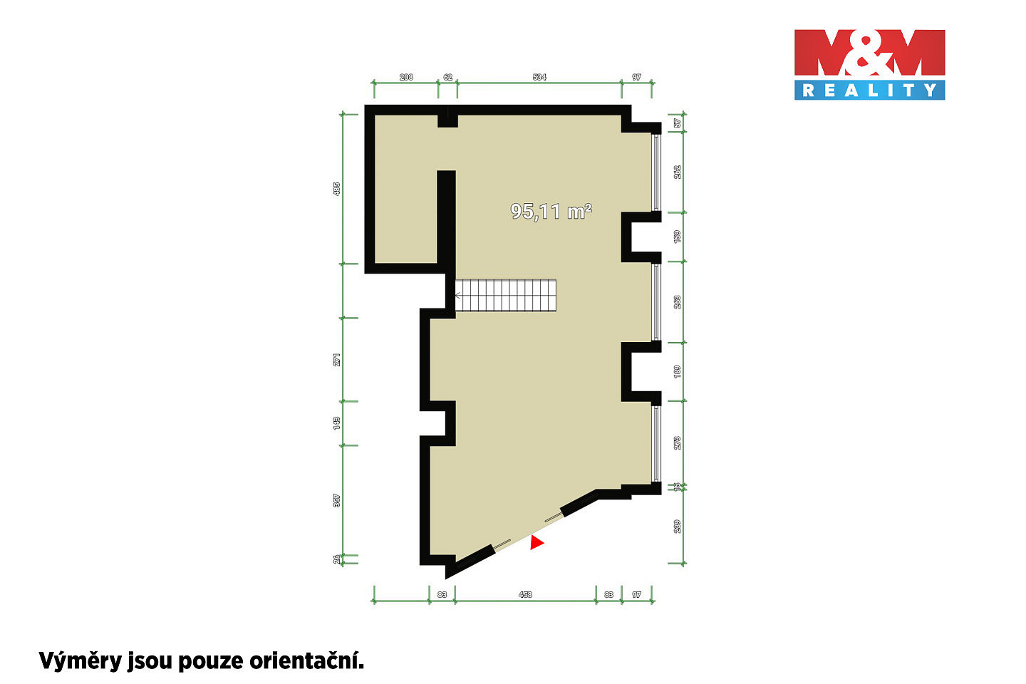 Pronájem obchodních prostor 304 m² - Widok 3