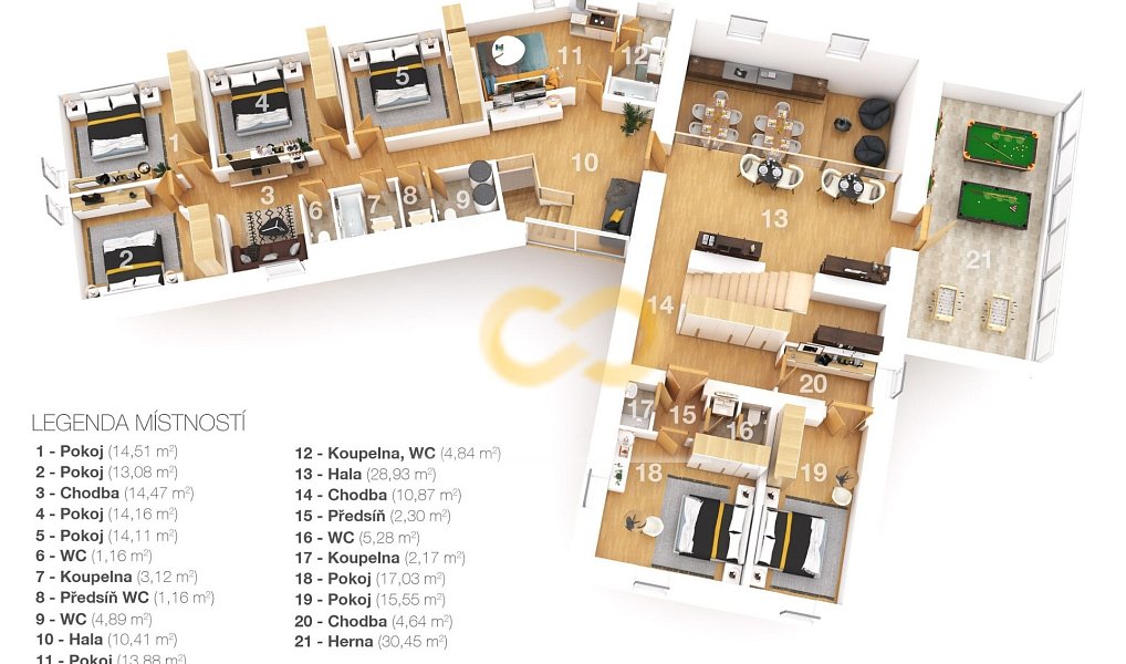 Prodej domu 590 m² s pozemkem 5 200 m², Uzeničky – náhled fotky 8