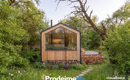 Prodej chaty/chalupy 27 m² s pozemkem 1 000 m², Jemnice - Louka, okres Třebíč
