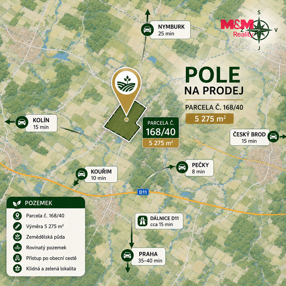 Prodej pole 5 275 m² — photo 5
