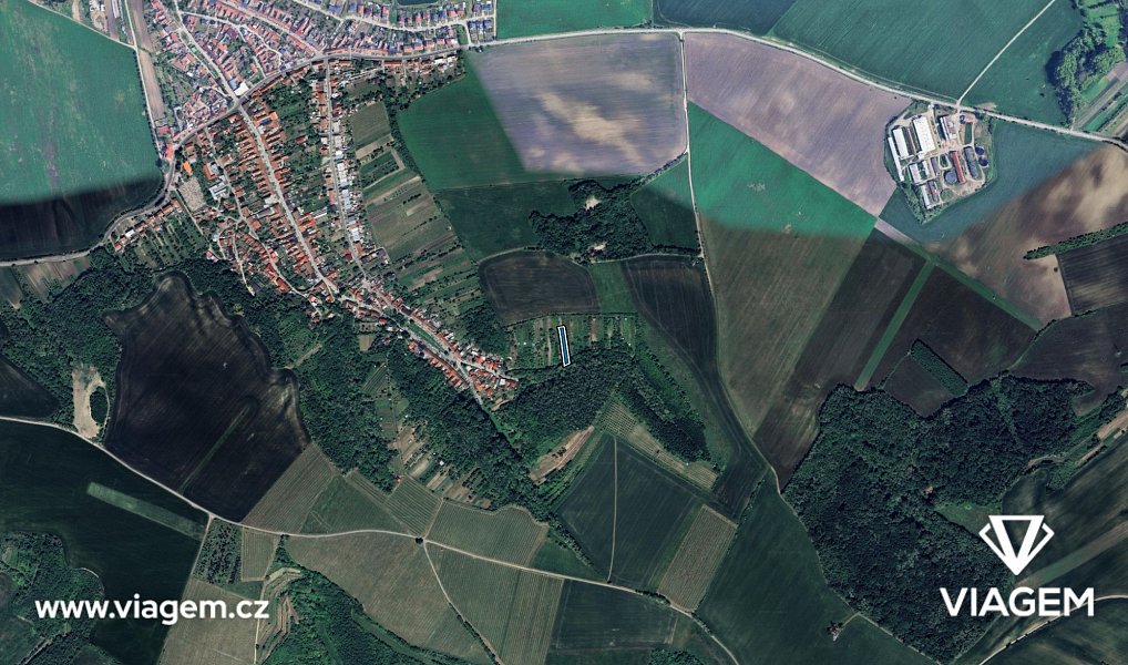 Prodej stavebního pozemku 271 m², Křepice – náhled fotky 3