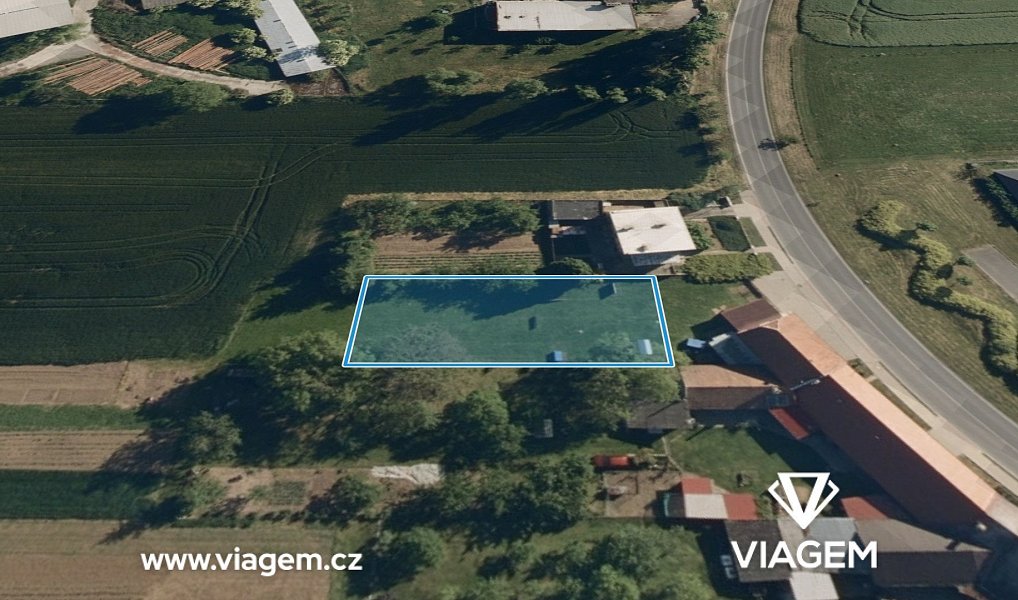 Prodej stavebního pozemku 247 m², Šelešovice – náhled fotky 2