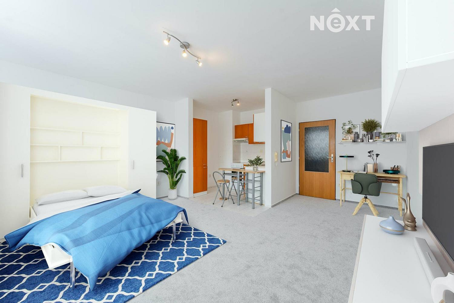 Pronájem bytu 1+kk 35 m²