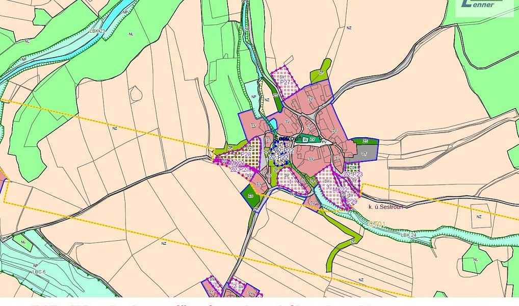 Prodej stavebního pozemku 4 736 m², Sedlčany – náhled fotky 2
