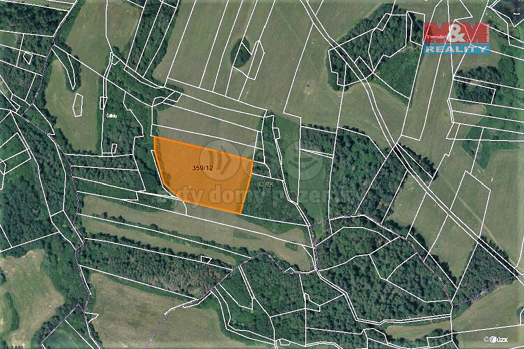 Prodej pole 11 380 m² – fotografie 3