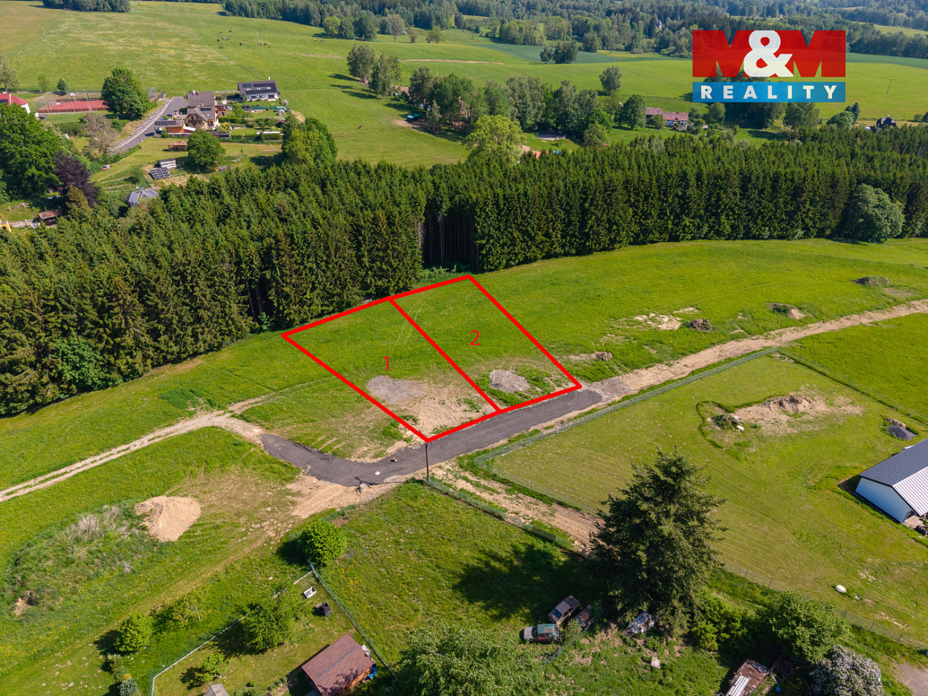 Prodej stavebního pozemku 1 000 m² – fotografie 4