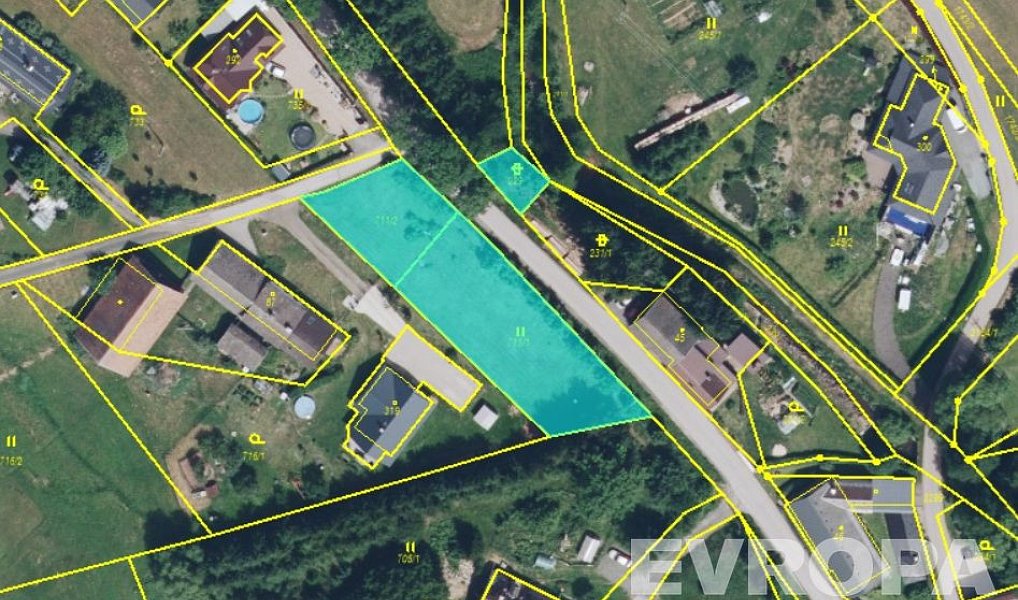 Prodej pozemku, 1234 m², Trutnov, Horní Kalná