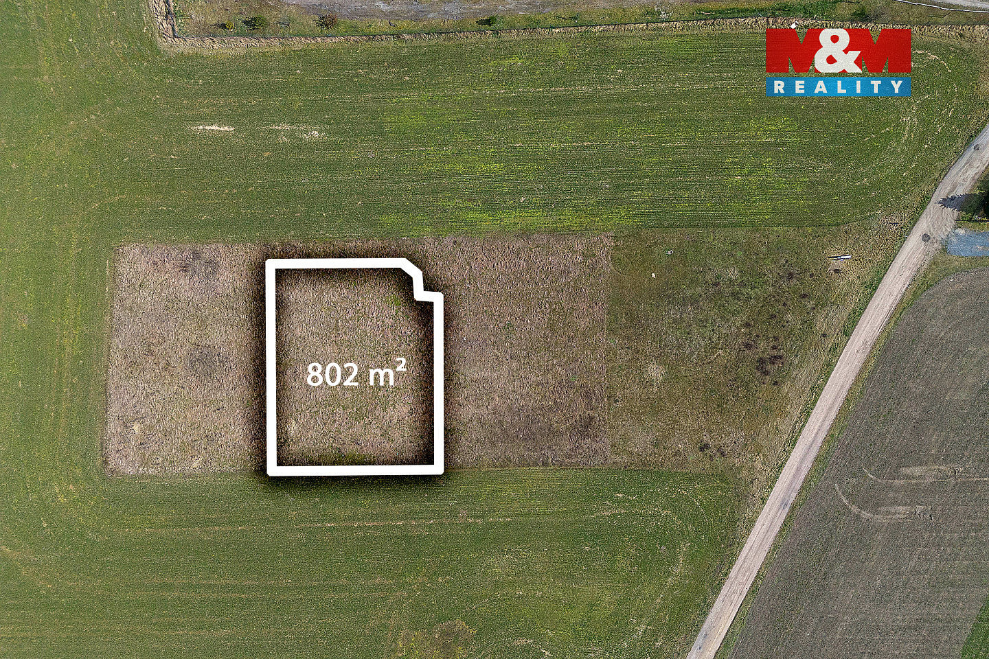 Prodej stavebního pozemku 802 m² — photo 2
