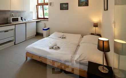 Pronájem bytu 1+kk 17 m², Karlštejn, okres Beroun