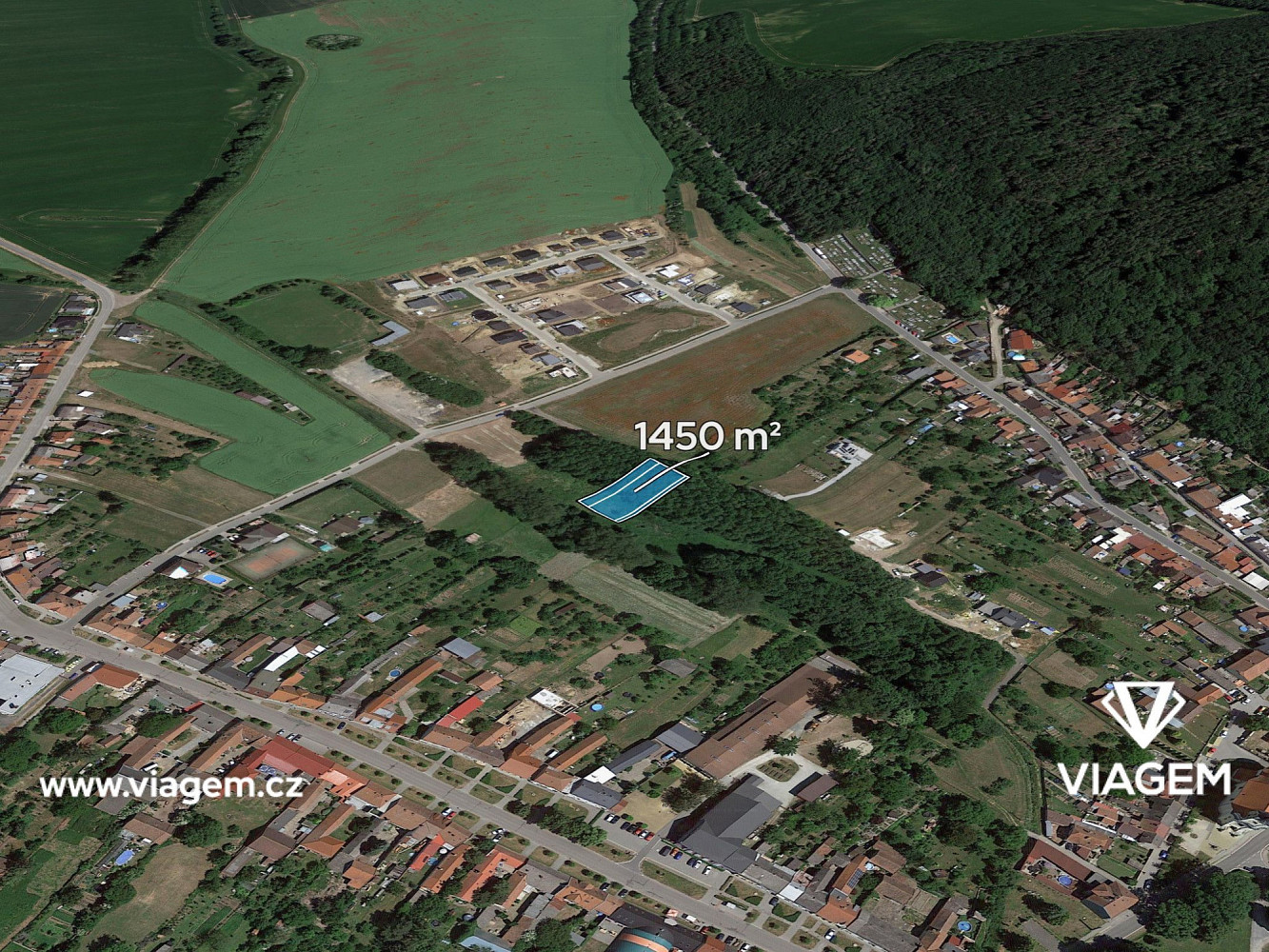Prodej zahrady 483 m²