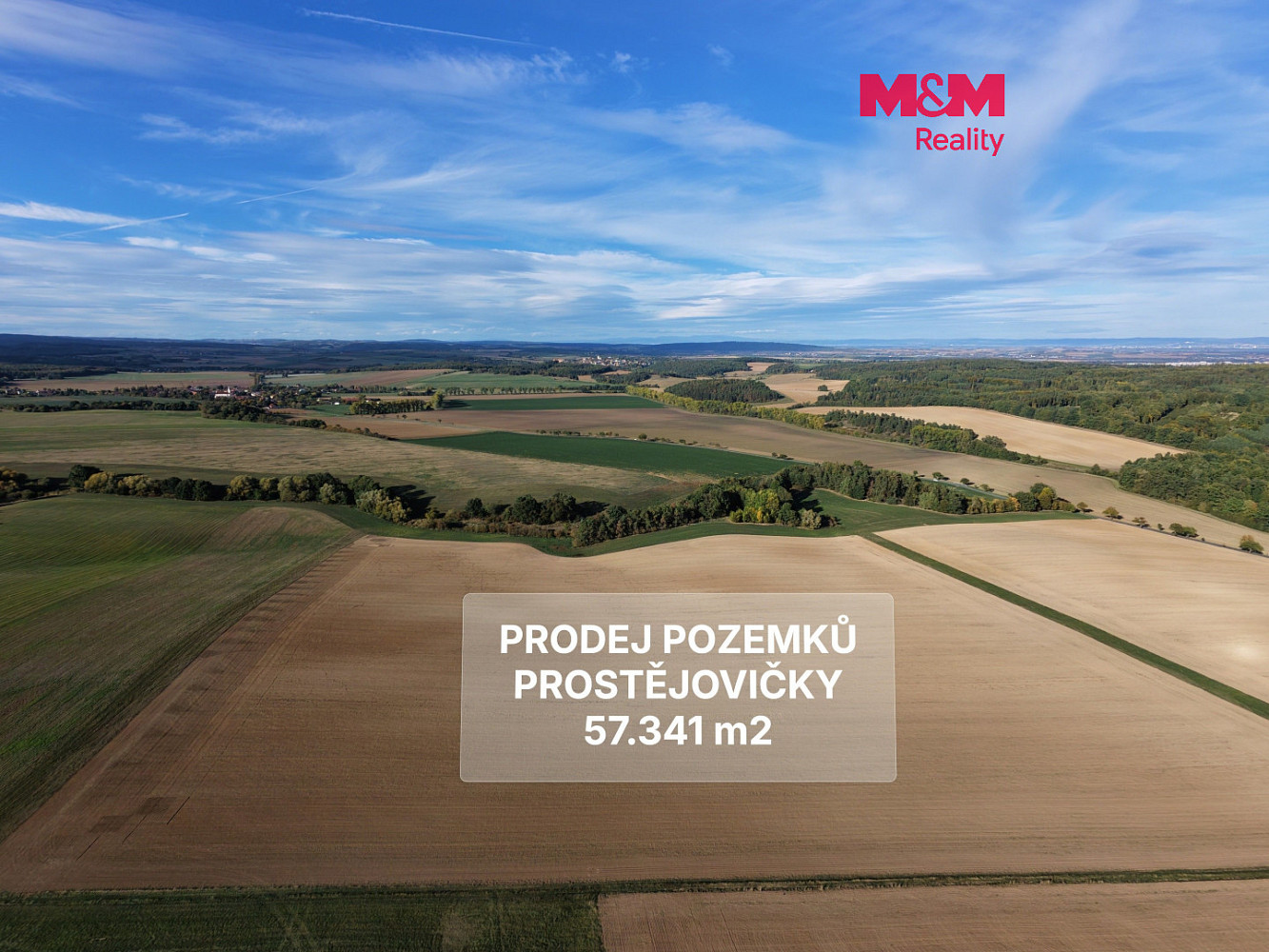 Prodej pole 57 341 m²