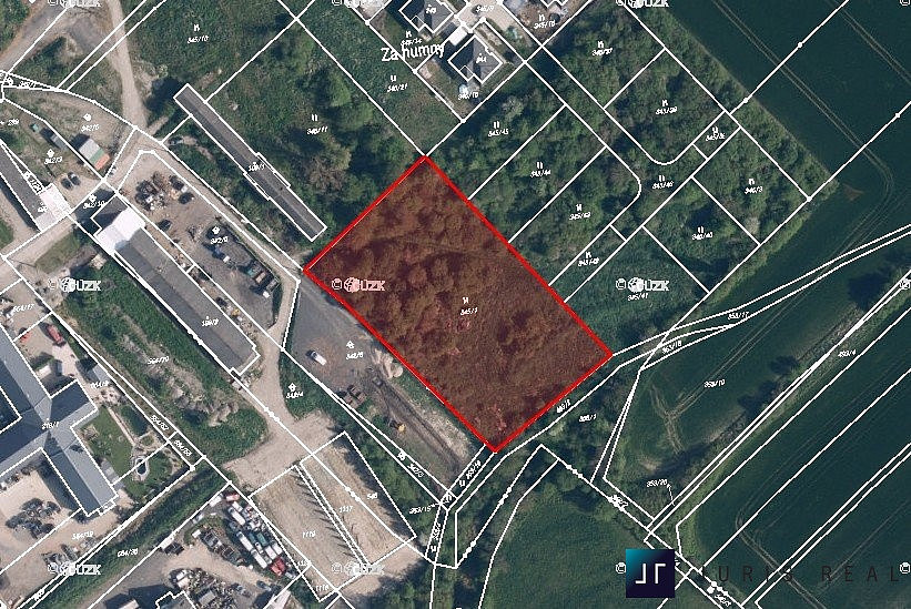 Prodej komerčního pozemku 4 968 m²