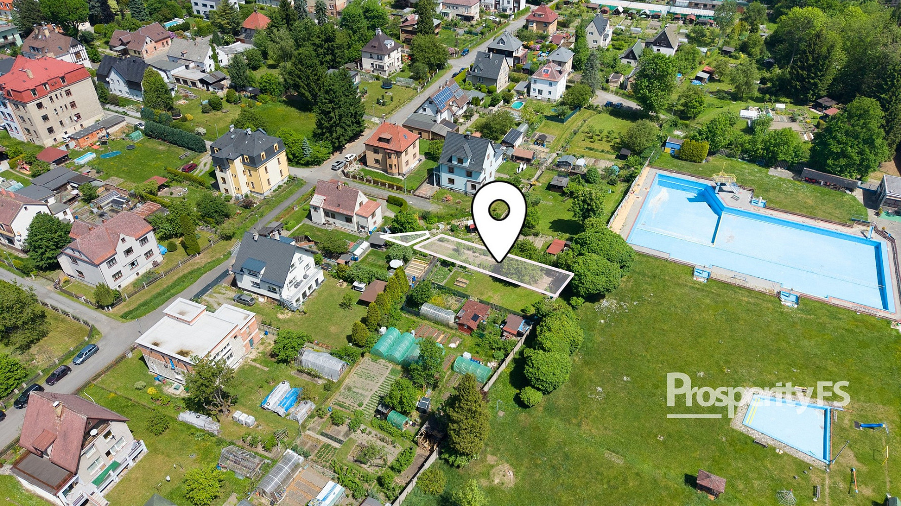 Prodej zahrady 222 m²