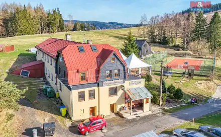 Prodej ubytovacího objektu 600 m², Bublava, okres Sokolov