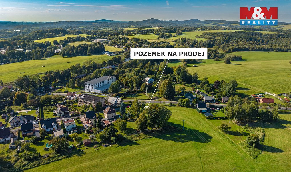 Prodej stavebního pozemku 1 812 m², Krásná Lípa – náhled fotky 11