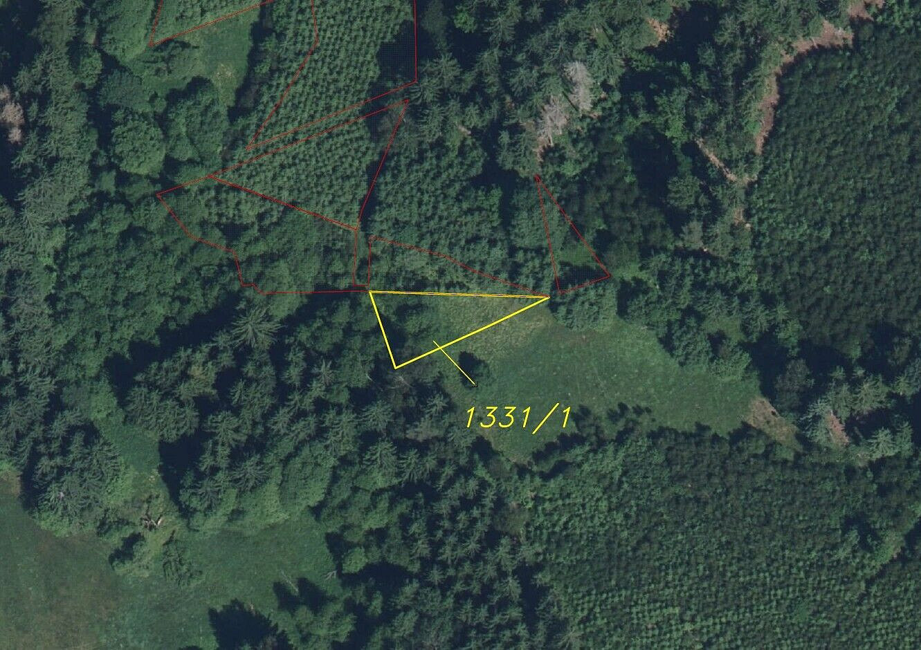 Prodej pole 496 m² – pohled 3