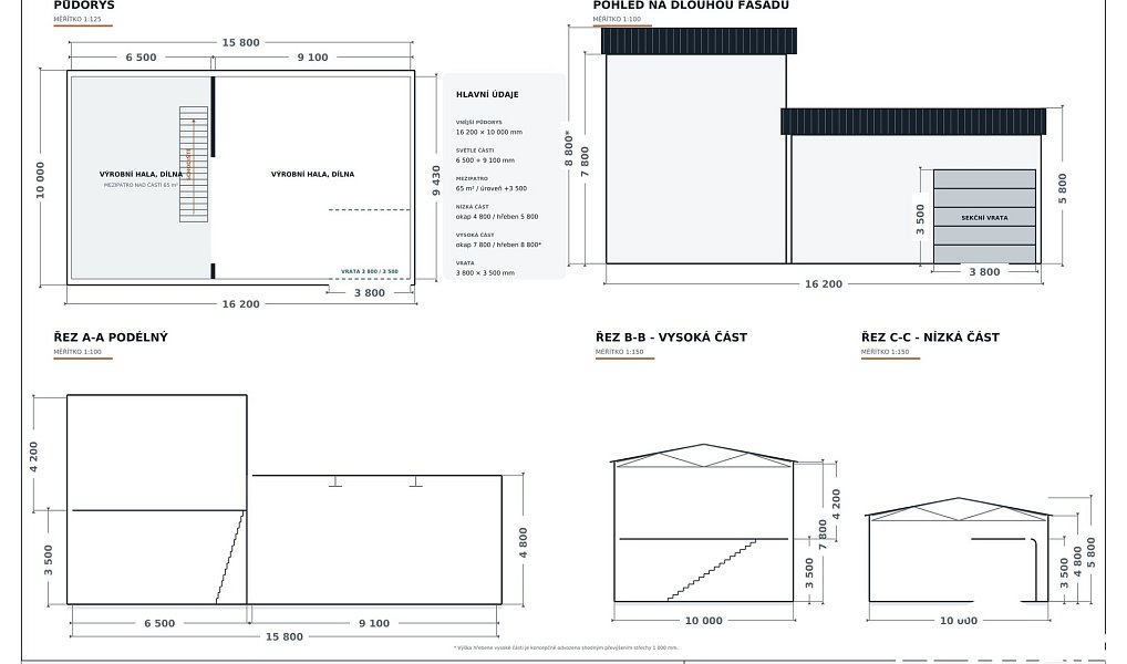 Prodej výrobních prostor 227 m², Těšetice – náhled fotky 3