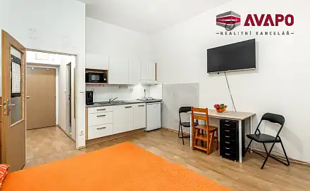 Pronájem bytu 1+kk 25 m², Na Valech, Opava - Město