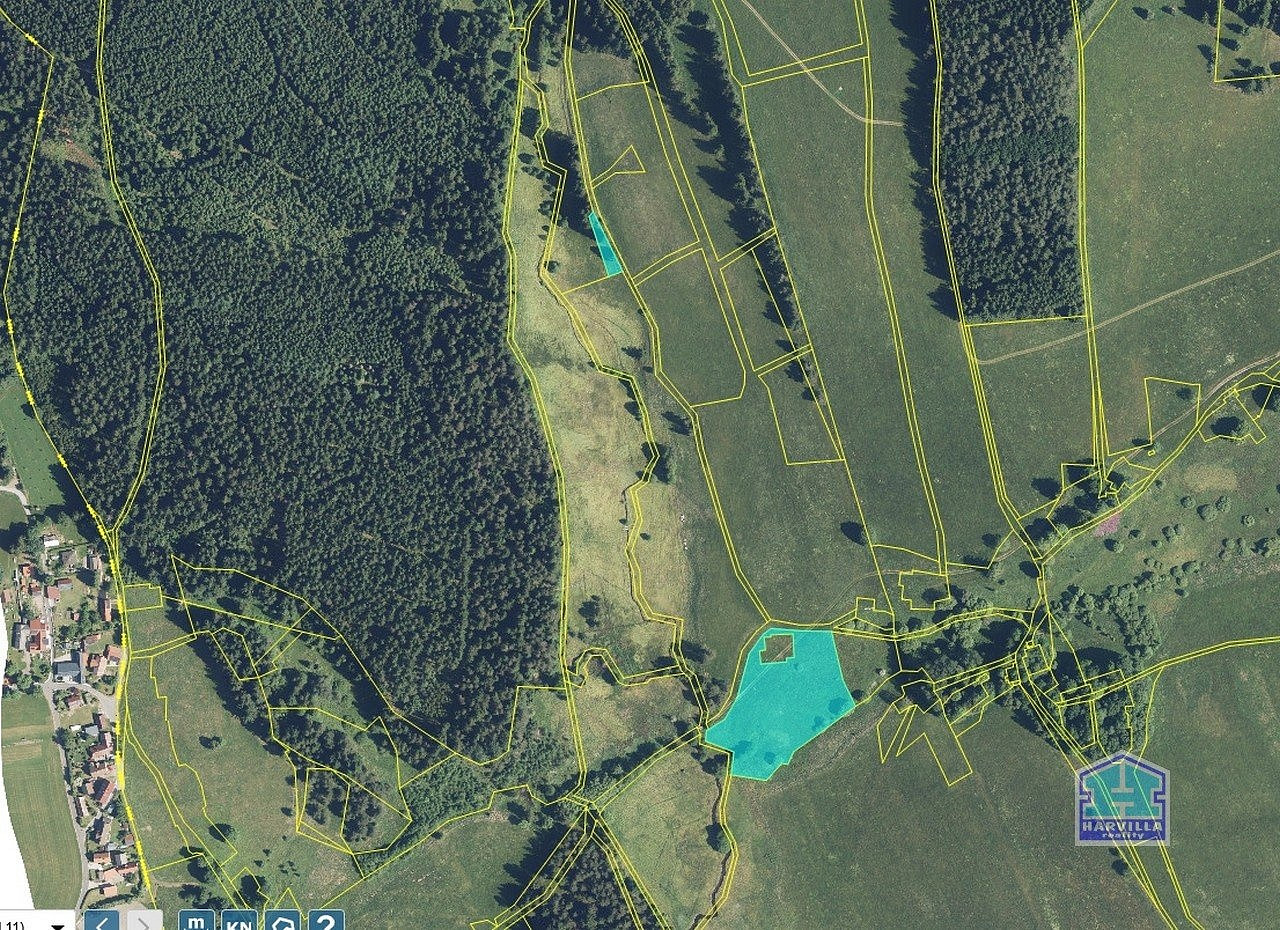 Prodej louky 9 771 m²