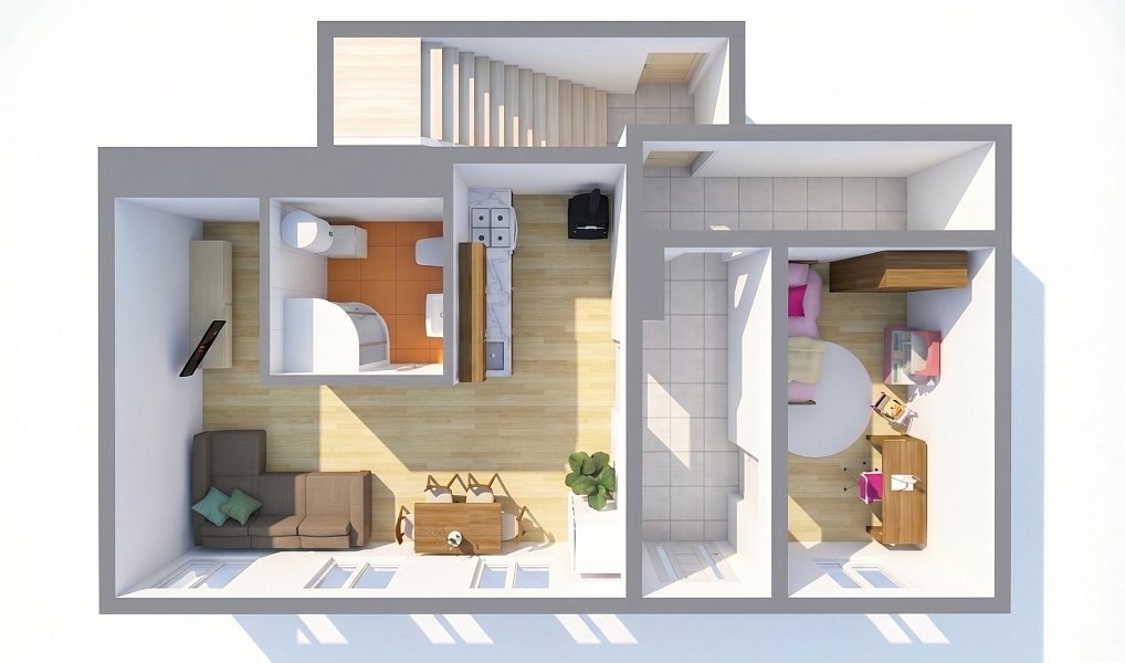 Prodej domu 107 m² s pozemkem 45 m², Ivanovice na Hané – náhled fotky 5