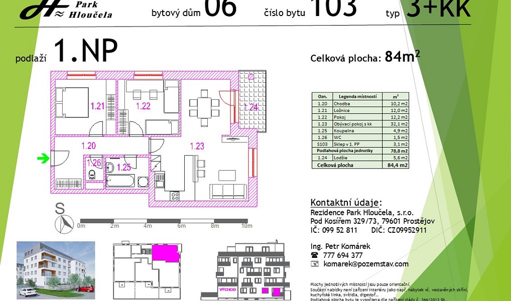 Prodej bytu 3+kk 79 m², Olomouc – náhled fotky 5