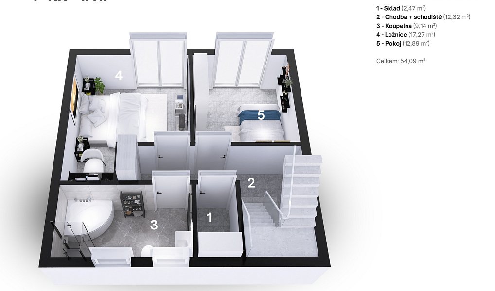 Prodej domu 316 m² s pozemkem 1 000 m², Příbram – náhled fotky 26