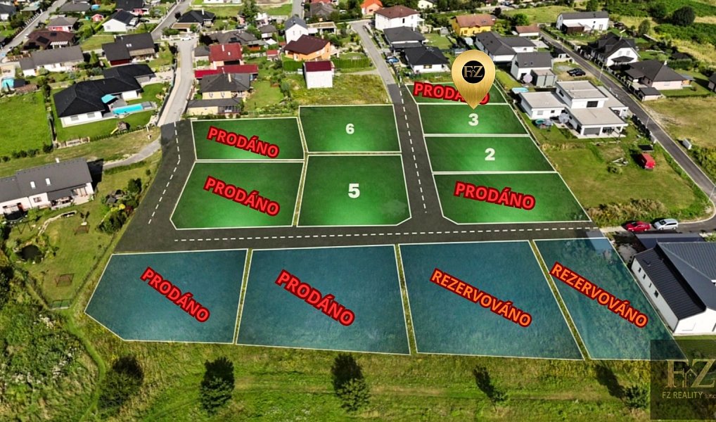 Prodej stavebního pozemku 664 m², Planá nad Lužnicí – náhled fotky 2
