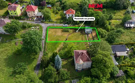 Prodej stavebního pozemku 794 m², Děčín - Děčín XXVIII-Folknáře