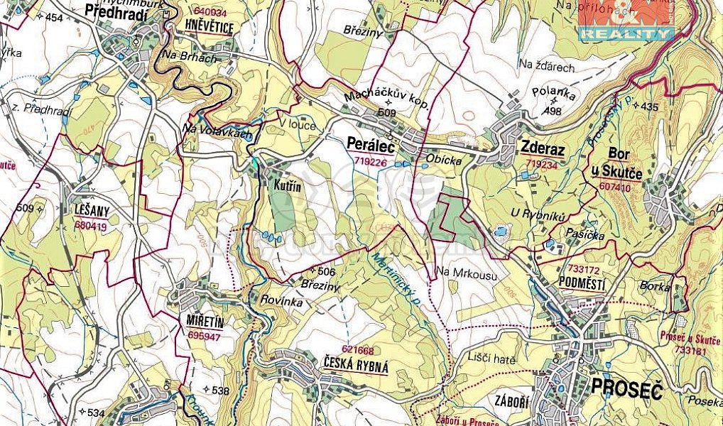 Prodej louky 4 473 m², Proseč – náhled fotky 4