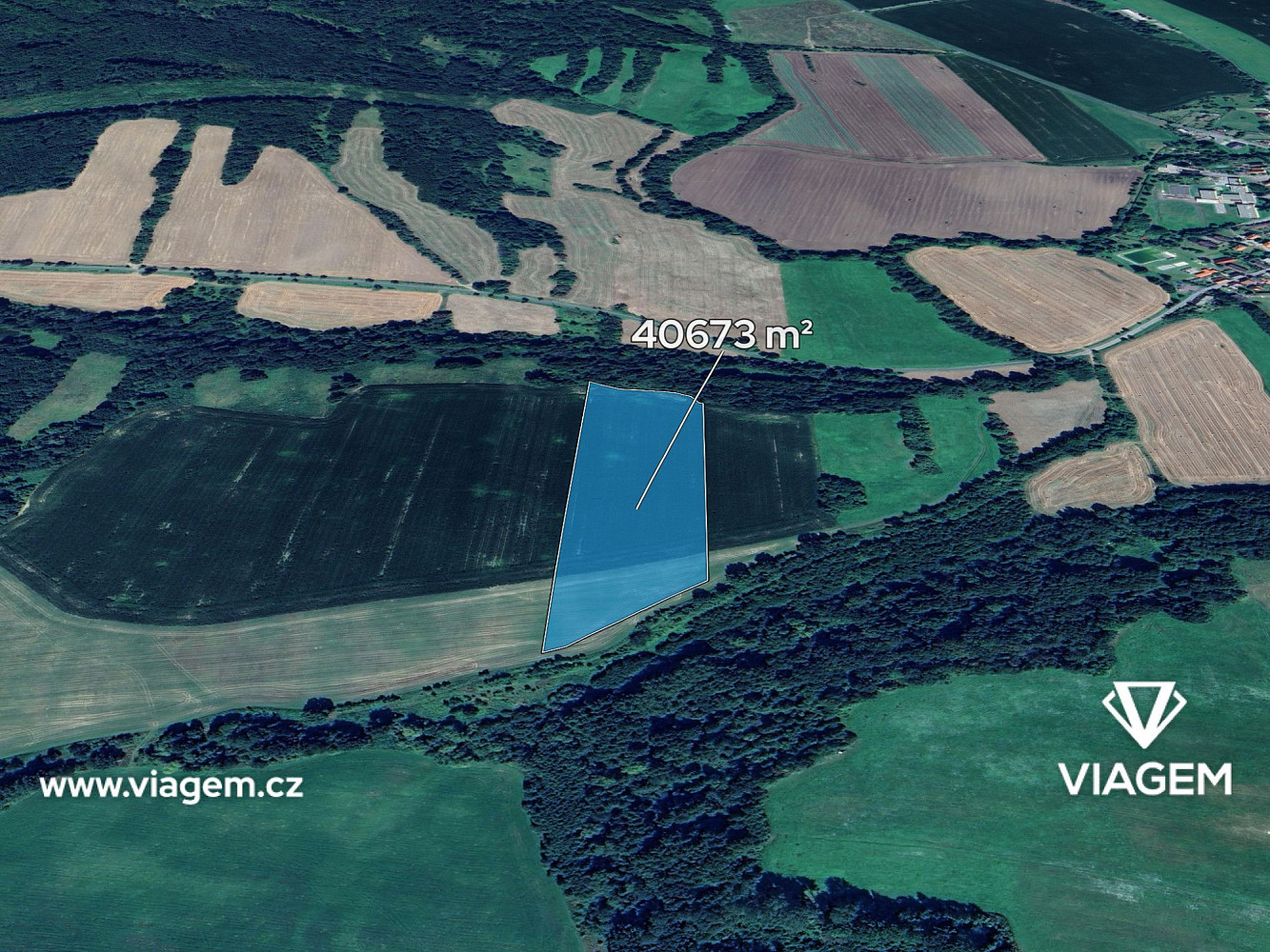 Prodej pole 7 343 m²
