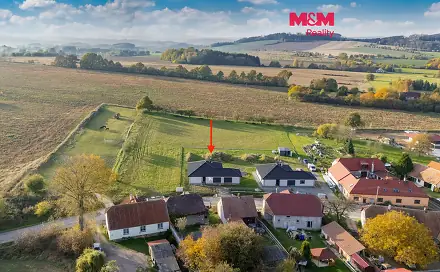 Pronájem domu 113 m² s pozemkem 1 500 m², Vožická, Načeradec, okres Benešov