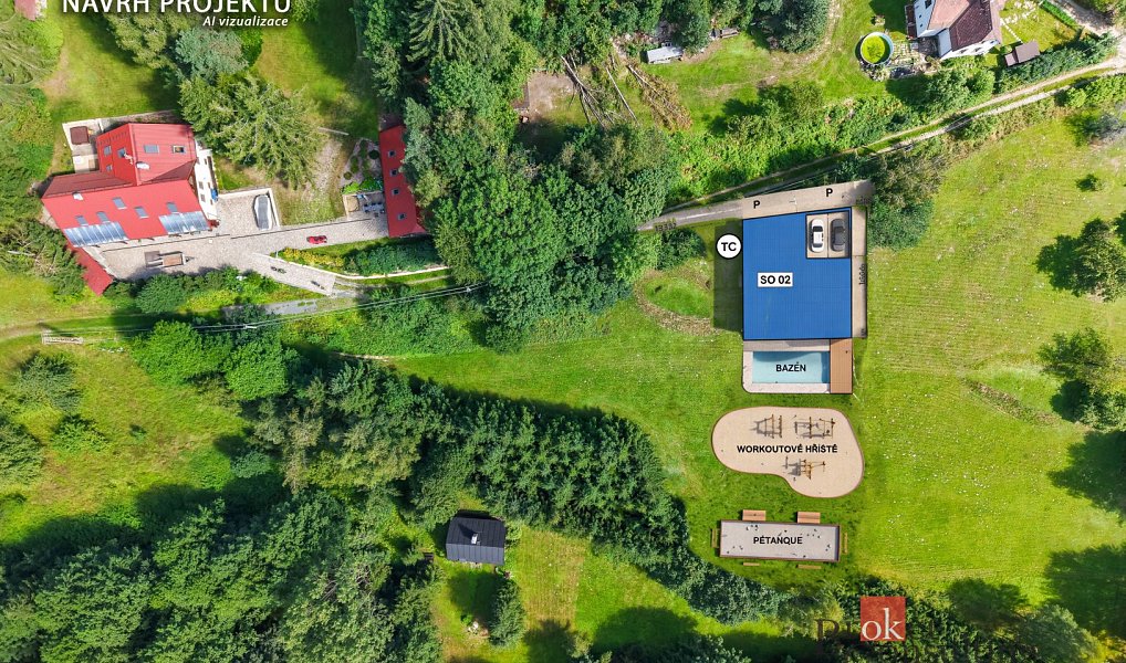Prodej stavebního pozemku 7 018 m², Velké Hamry – náhled fotky 18