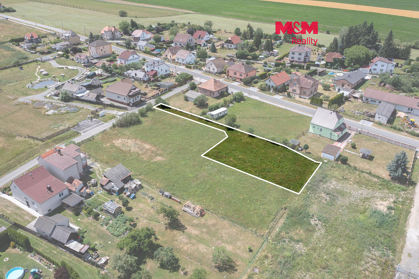 Prodej stavebního pozemku 1 000 m²