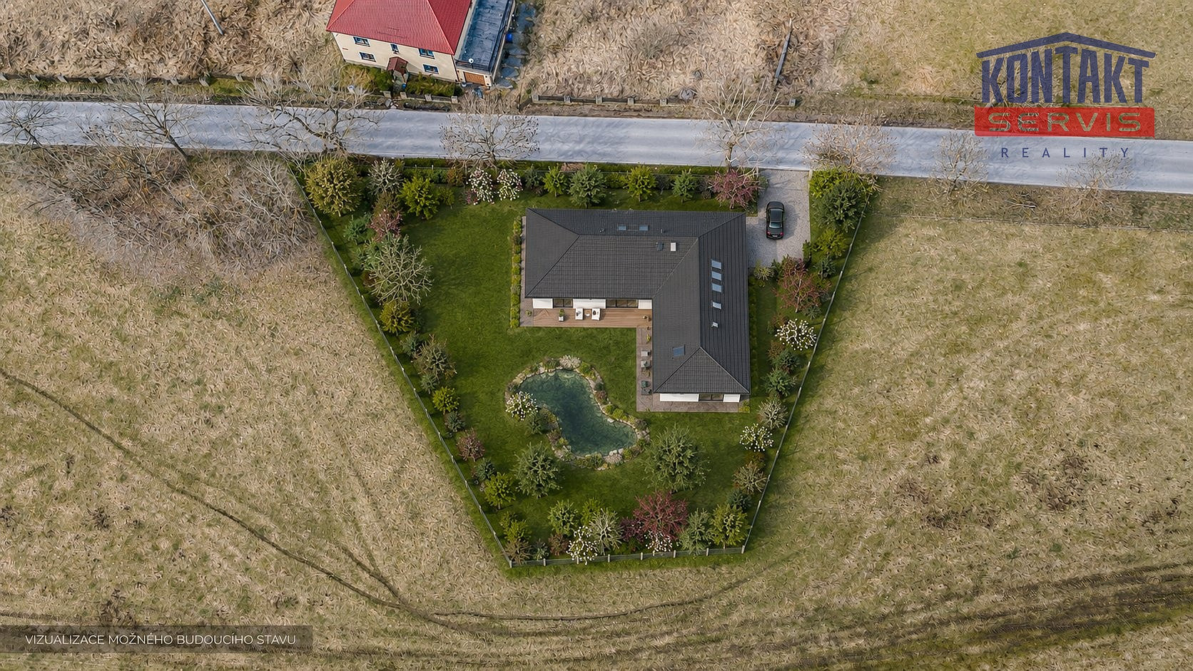 Prodej stavebního pozemku 1 821 m² – fotografie 2