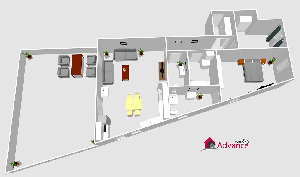 Pronájem bytu 3+kk 87 m², Ostrava – náhled fotky 19
