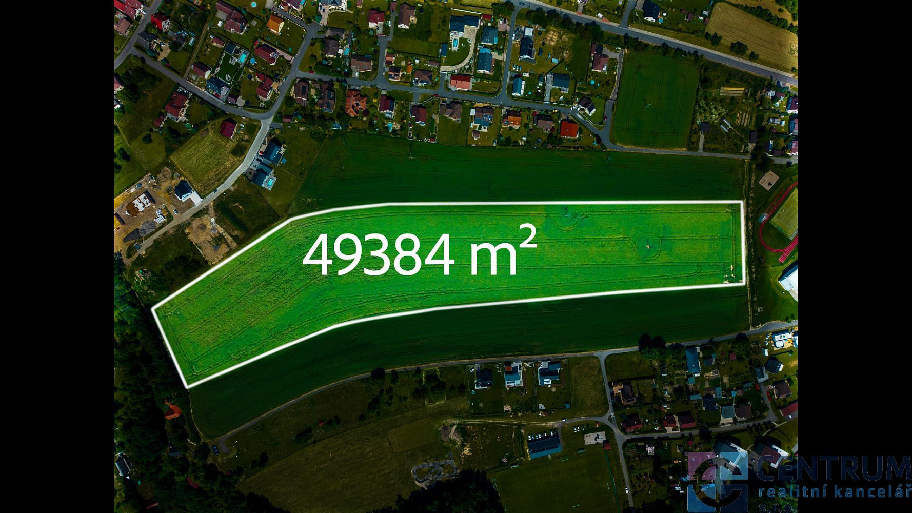 Prodej stavebního pozemku 49 384 m² – fotografie 2