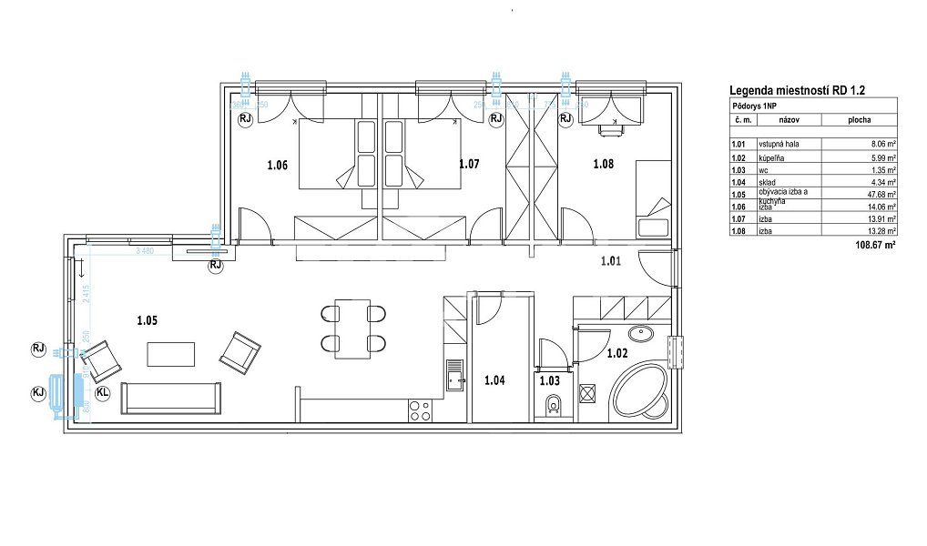 Prodej domu 109 m² s pozemkem 941 m², Uherské Hradiště – náhled fotky 2