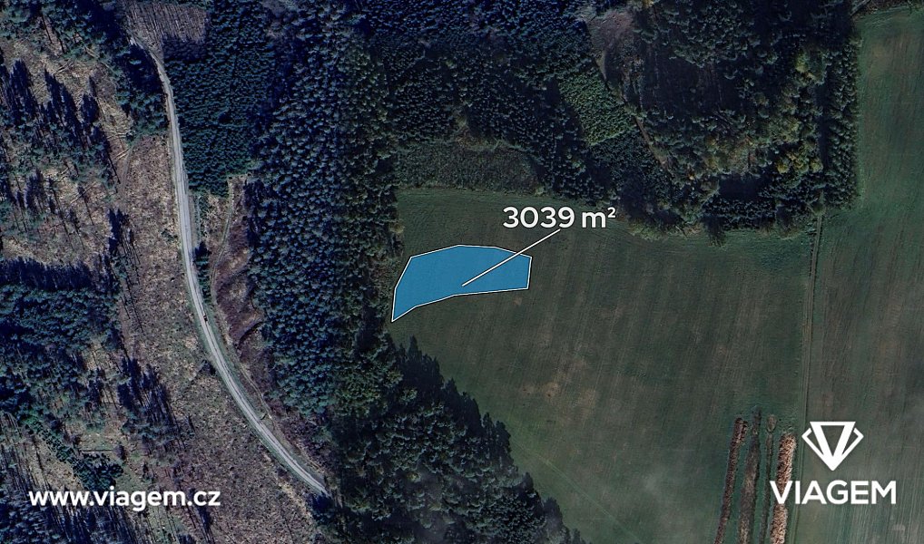 Prodej pole 759 m², Radošovice – náhled fotky 2