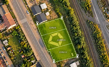 Prodej stavebního pozemku 1 135 m², Důlní, Bílina, okres Teplice