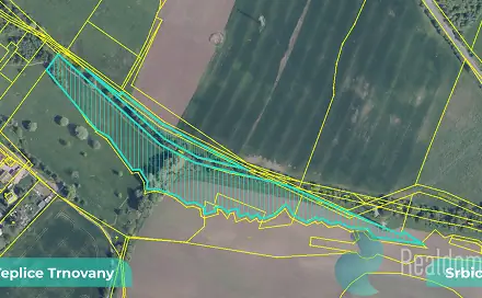 Prodej louky 2 554 m², Teplice - Trnovany