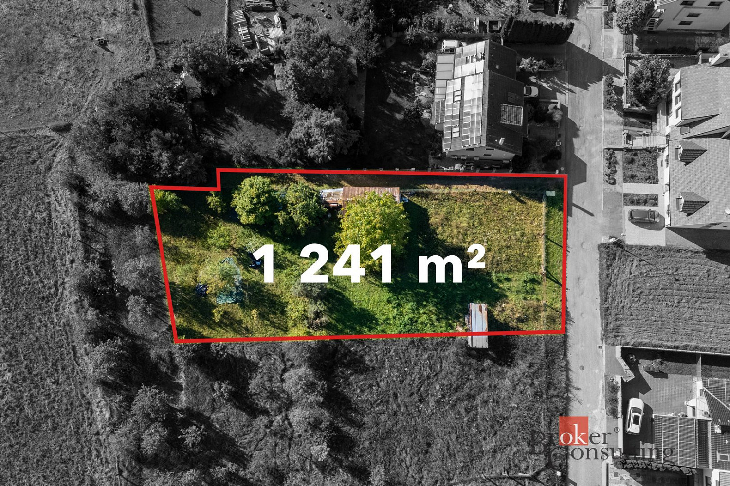 Prodej stavebního pozemku 1 241 m²