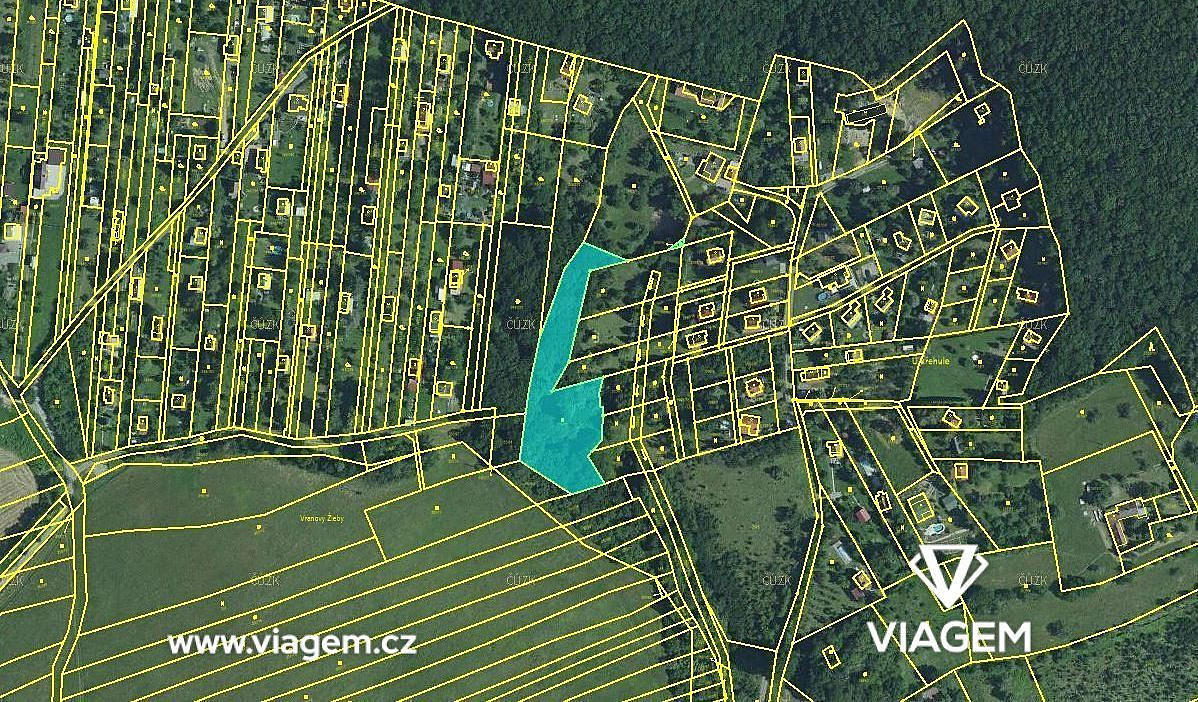Prodej zahrady 1 831 m²