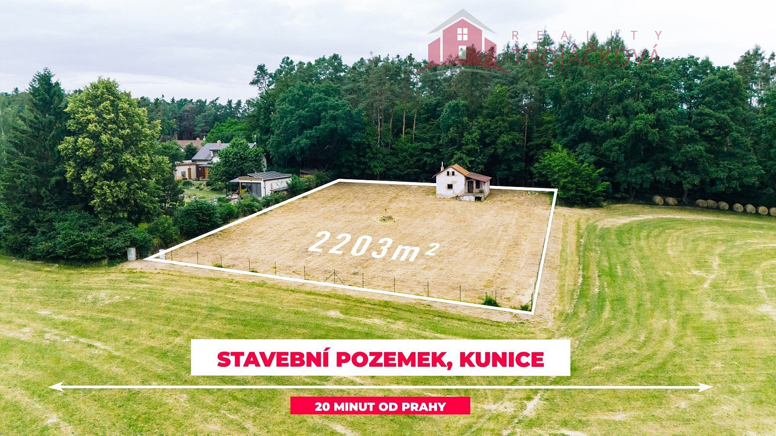 Prodej stavebního pozemku 2 203 m² – fotografie 4