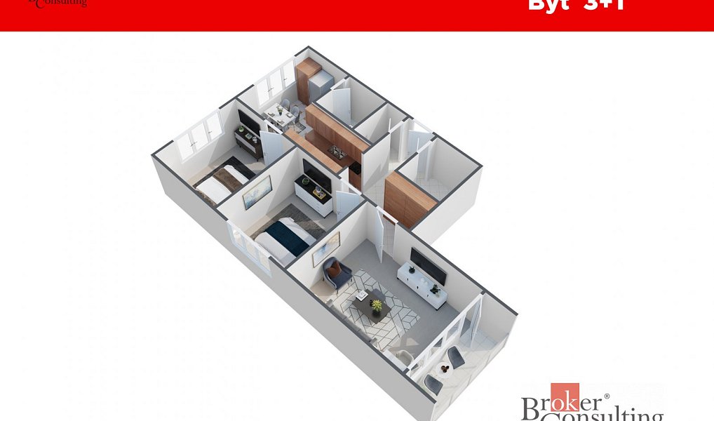 Prodej bytu 3+1 64 m², Liberec – náhled fotky 15