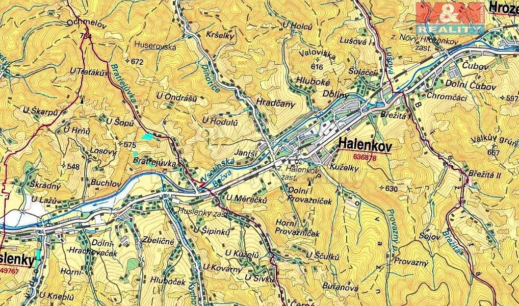 Prodej lesa 13 656 m², Huslenky – náhled fotky 3