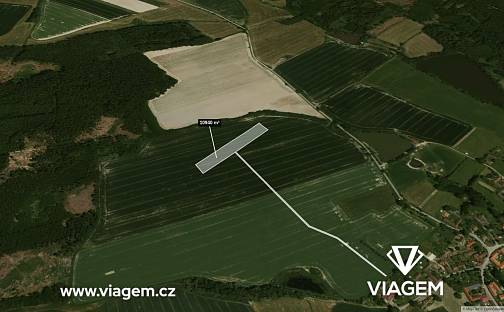 Prodej pole 1 569 m², Tučapy, okres Tábor