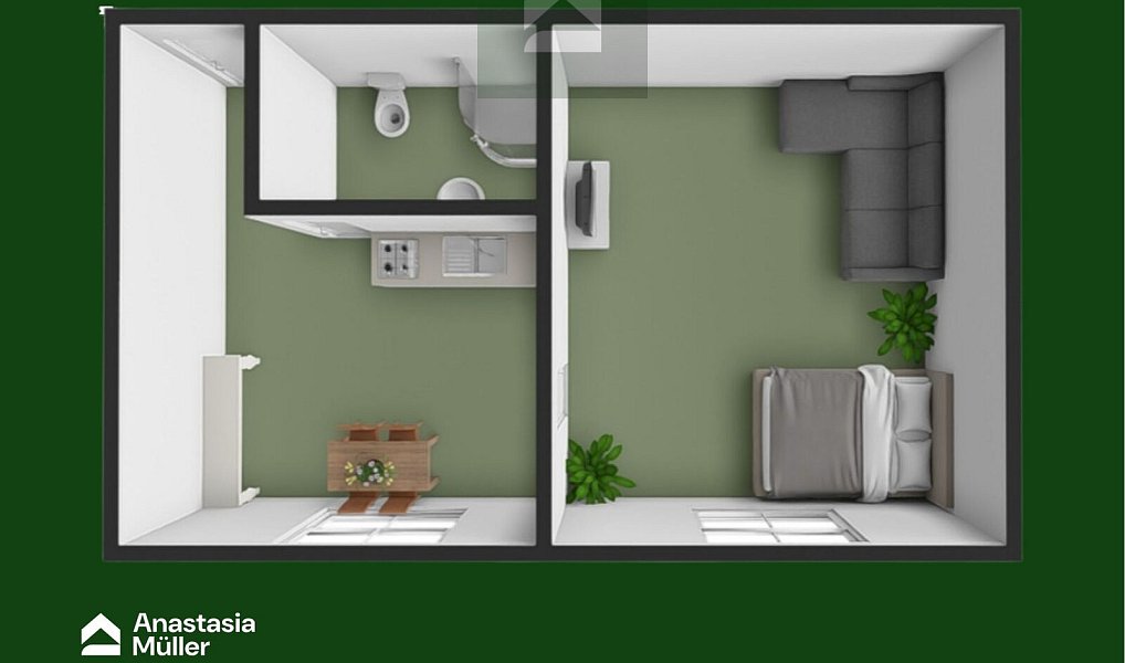Pronájem bytu 1+1 34 m², Plzeň – náhled fotky 2